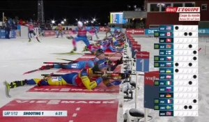 Biathlon -  : Le replay du relais masculin d'Östersund de la 2ème manche de la CDM de biathlon