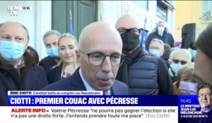 Éric Ciotti: “Le message lancé hier par Valérie Pécresse n’est pas le bon”