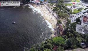 No Comment : Nathan Paulin a marché au-dessus de Rio de Janeiro