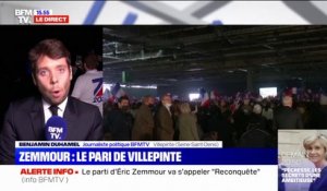 Meeting d'Éric Zemmour: des journalistes de Quotidien ont été exfiltrés par le service de sécurité