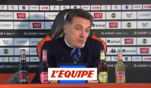 Pélissier : « La réaction des garçons me réconforte » - Foot - L1 - Lorient