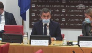 Gérald Darmanin: "Les tentes lacérés, les policiers et gendarmes ne l'ont jamais fait"