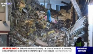 Effondrement à Sanary-sur-Mer: le bilan s'alourdit à deux morts, une personne est encore recherchée par les secours