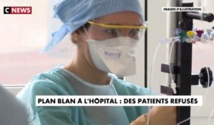 Plan blanc à l'hôpital : des patients refusés