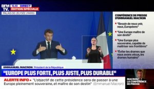Présidence française de l'UE: Emmanuel Macron veut "faire de l'Europe une puissance du numérique"