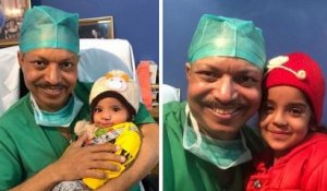 Ce chirurgien indien a pratiqué 37 000 opérations gratuites sur des enfants souffrant de bec-de-lièvre