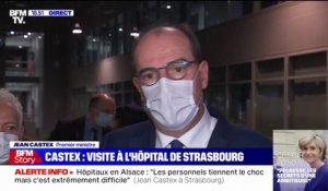 Jean Castex annonce "une aide exceptionnelle de 20 millions d'euros" pour les hôpitaux universitaires de Strasbourg