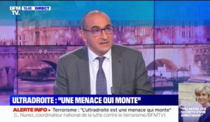 Terrorisme: selon Laurent Nuñez, "l'ultradroite est une menace qui monte"