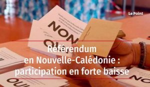 Référendum en Nouvelle-Calédonie : participation en forte baisse
