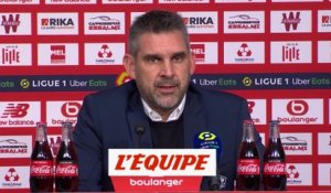 Gourvennec : «On était plus près des 3 points que du nul» - Foot - L1 - Lille