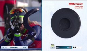 Biathlon -  : Le replay de la poursuite femmes d'Hochfilzen comptant pour la 3ème manche de Coupe du monde