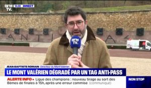 Le mont Valérien dégradé par un tag anti-pass: son directeur témoigne d'une "immense tristesse"