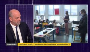 Autonomie des directeurs d'écoles à Marseille : l'expérimentation va se faire "bien sûr" assure Jean-Michel Blanquer
