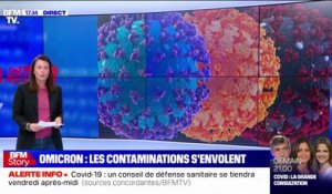 Covid-19: signalé dans 77 pays, le variant Omicron continue de se propager à un rythme inédit