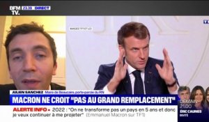 Interview d'Emmanuel Macron: pour Julien Sanchez, maire RN de Beaucaire et porte-parole du parti, "on a quelqu'un qui a raconté sa vie pendant deux heures"