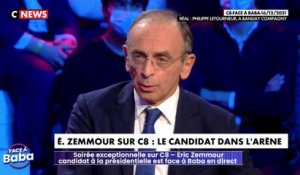 Eric Zemmour sur C8 : Le candidat dans l'arène