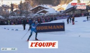 Jacquelin remporte la mass start du Grand-Bornand, Fillon Maillet 2e - Biathlon - CM (H)