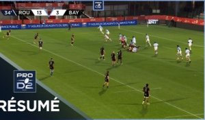 PRO D2 - Résumé Rouen Normandie Rugby-Aviron Bayonnais: 27-28 - J15 - Saison 2021/2022