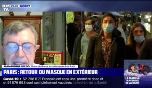 Port du masque à l'extérieur: le maire du 6e arrondissement de Paris salue "une bonne décision"