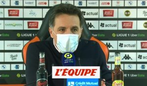 Pélissier «frustré» après le nul contre le PSG - Foot - L1 - Lorient