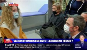 Vaccination des enfants: Olivier Véran, le ministre de la Santé, est dans un centre de vaccination à Paris