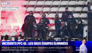 Incidents lors de PFC-OL: les deux équipes sont éliminées de la Coupe de France