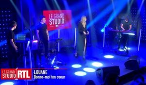 Louane interprète "Donne-moi ton cœur" dans "Le Grand Studio RTL"