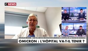 Nicolas Bruder : «Il y a près de 70 patients dans les hôpitaux de Marseille qui sont en danger de mort»