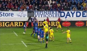 TOP 14 - Essai de Martin LAVEAU (CO) - Castres Olympique - Stade Rochelais - J14 - Saison 2021/2022