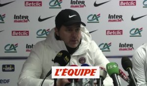 Pochettino : «On a corrigé certaines choses à la mi-temps» - Foot - Coupe - PSG