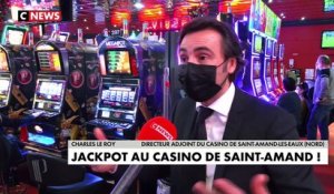 Un trentenaire mise 2 euros et gagne plus de 2,6 millions d'euros sur une machine à sous du casino de Saint-Amand-les-Eaux (Nord) - VIDEO