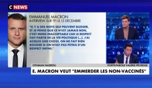 Othman Nasrou sur les propos polémiques d'Emmanuel Macron : «Un président de la République doit garder une stature»