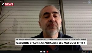 Pr. Bruno Megarbane : «Le masque FFP2 doit être recommandé pour les personnes à risque»