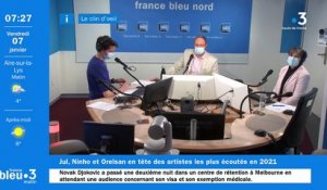 07/01/2022 - Le 6/9 de France Bleu Nord en vidéo