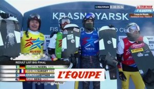Merlin Surget sur le podium à Krasnoyarsk - Snowboard - CM (H)