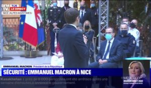 Sécurité: Emmanuel Macron confirme la création de 10.000 postes