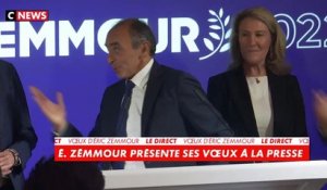 Lors de ses vœux à la presse, le candidat à la présidentielle Eric Zemmour qualifie Emmanuel Macron «d’illustre emmerdeur»