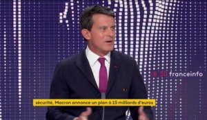 Manuel Valls, invité du 8h30 franceinfo mardi 11 janvier 2022