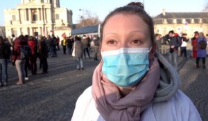 Manifestation de soignants à Paris : «On est en train de nous écraser», confie une jeune infirmière