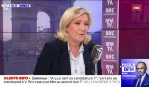 Marine Le Pen sur la vaccination: "Laissez tranquilles les jeunes et les enfants"