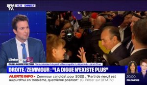 Guillaume Peltier sur la candidature d'Éric Zemmour: "Le 4 mars prochain, nous aurons nos parrainages"
