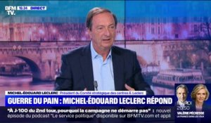 Michel-Édouard Leclerc sur la baguette à 29 centimes: "Je n'ai jamais eu affaire à une polémique aussi ridicule"