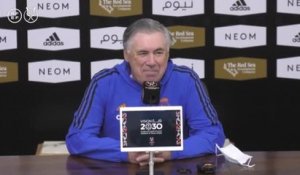 Finale - Ancelotti : "Heureux de jouer une finale à nouveau"