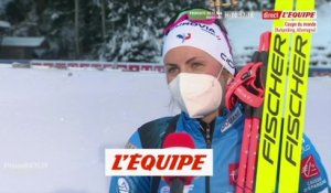 Braisaz : « C'était serré » - Biathlon - CM (F)