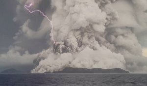 Tonga : l'éruption volcanique dévastatrice vue du sol