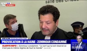 Me Arié Alimi, avocat des parties civiles sur la condamnation d'Eric Zemmour: "Il faut qu'il comprenne qu'on ne laissera pas passer"