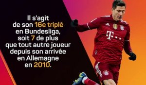 Focus - Lewandowski signe la performance de la semaine