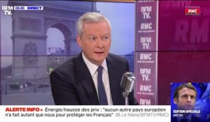 Bruno Le Maire: "Les salariés d'EDF n'ont aucune raison d'être inquiets, l'État ne laissera jamais tomber EDF"