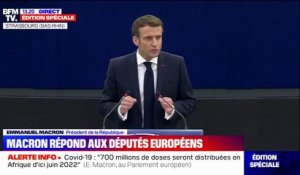 Emmanuel Macron: "La France a été aux avant-postes" de la neutralité carbone