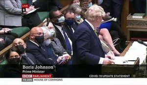 Coronavirus - Le Premier ministre britannique Boris Johnson annonce la fin de l'essentiel des restrictions mises en place en Angleterre